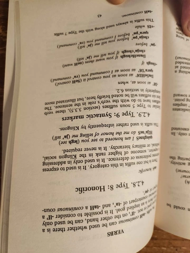 Klingon Dictionary - Vintage Star Trek Book - photo 5