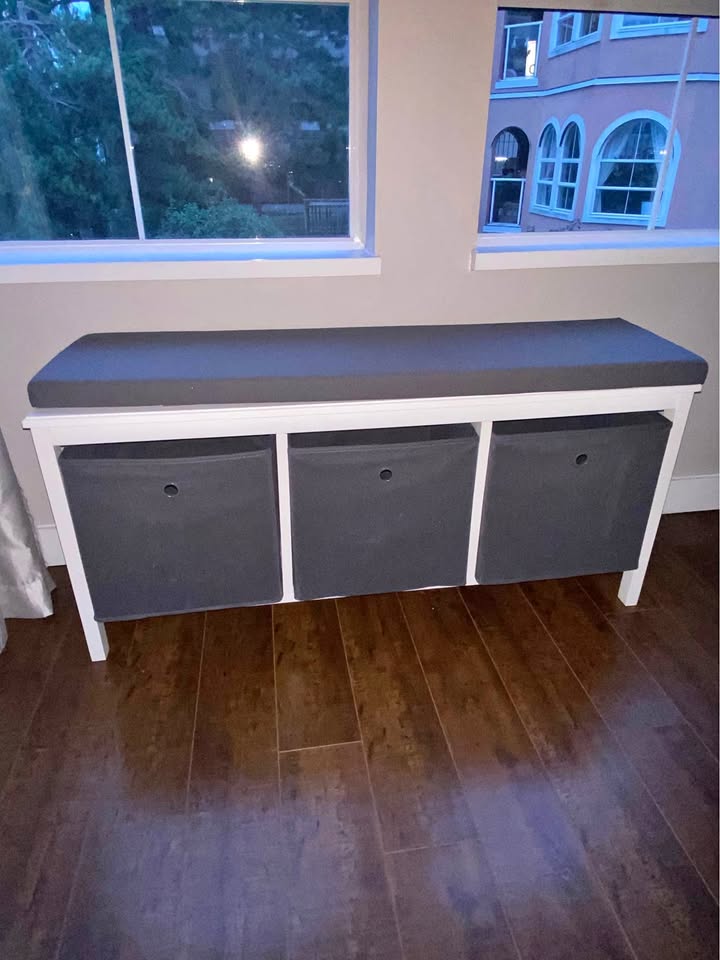 Bench with storage