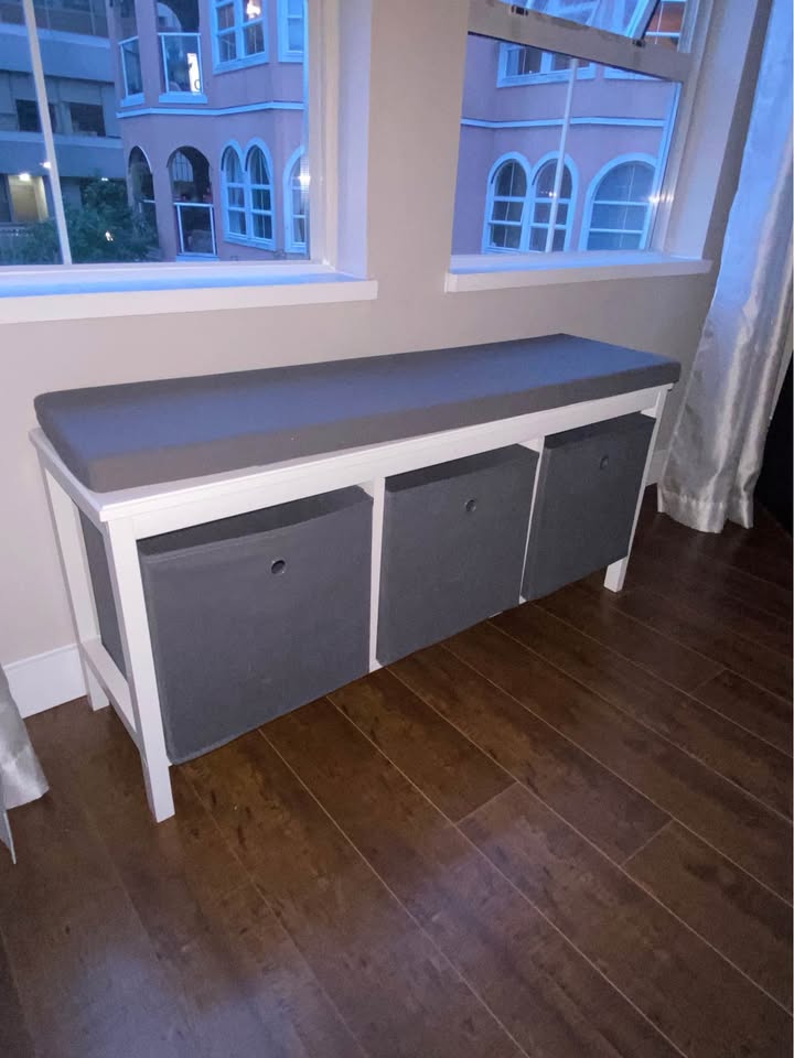 Bench with storage - photo 2