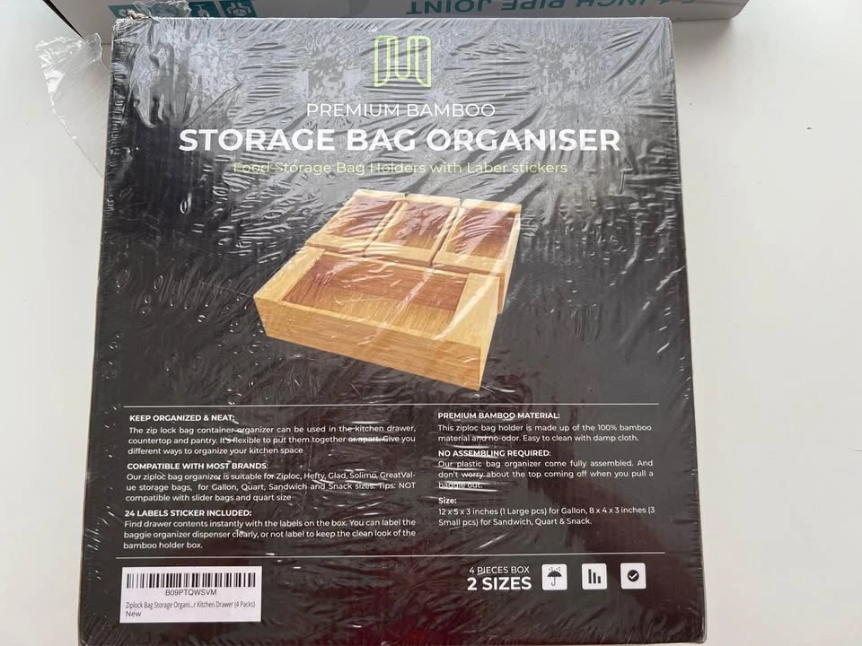 ziplock bag storage organizer - photo 2