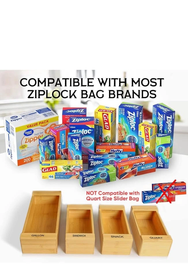 ziplock bag storage organizer - photo 5