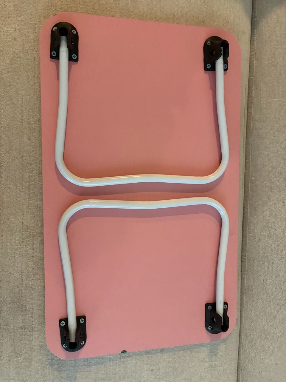 Pink Folding Lap Desk Bed Tray Table - photo 4