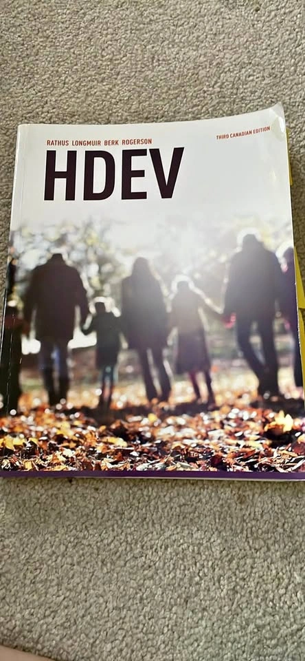 HDEV Third Canadian Edition - Rathus Longmuir Berk Rogerson