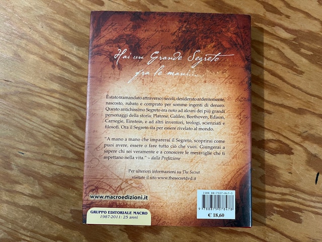 The Secret by Rhonda Byrne (Italian Edition) - photo 3
