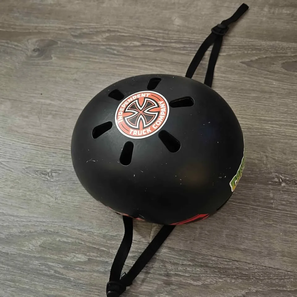 Skateboard helmet image indicator(4)