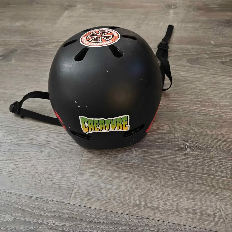 Skateboard helmet image indicator(5)