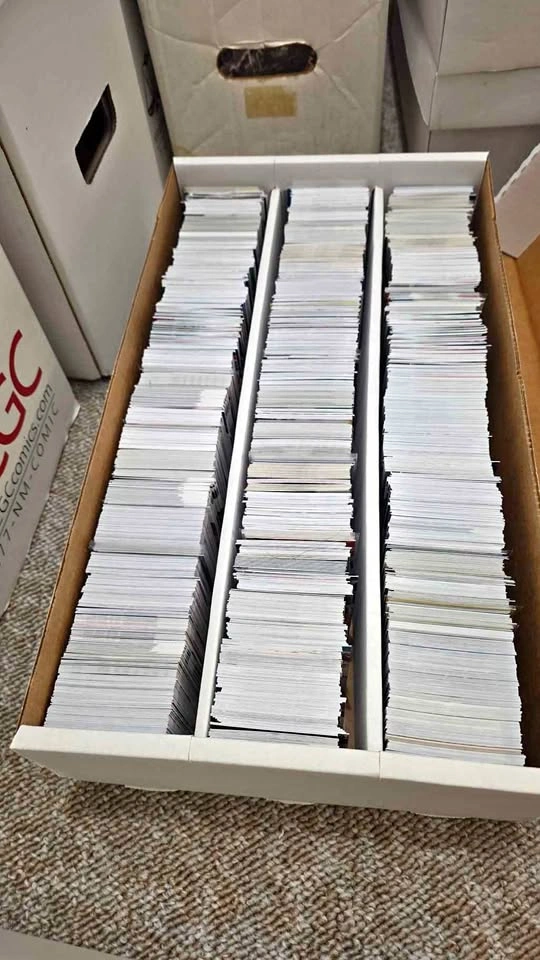 Bulk NHL Trading Card Collection in BCW Box KL