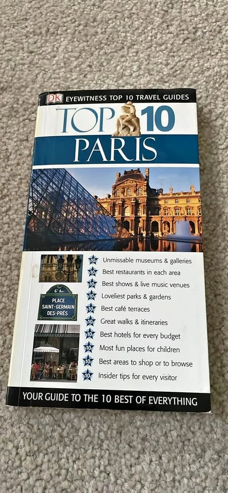 DK Eyewitness Top 10 Paris Travel Guide