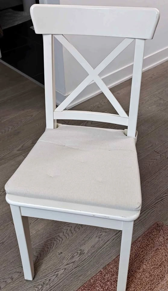 IKEA Dining Chair IN GOLF - White