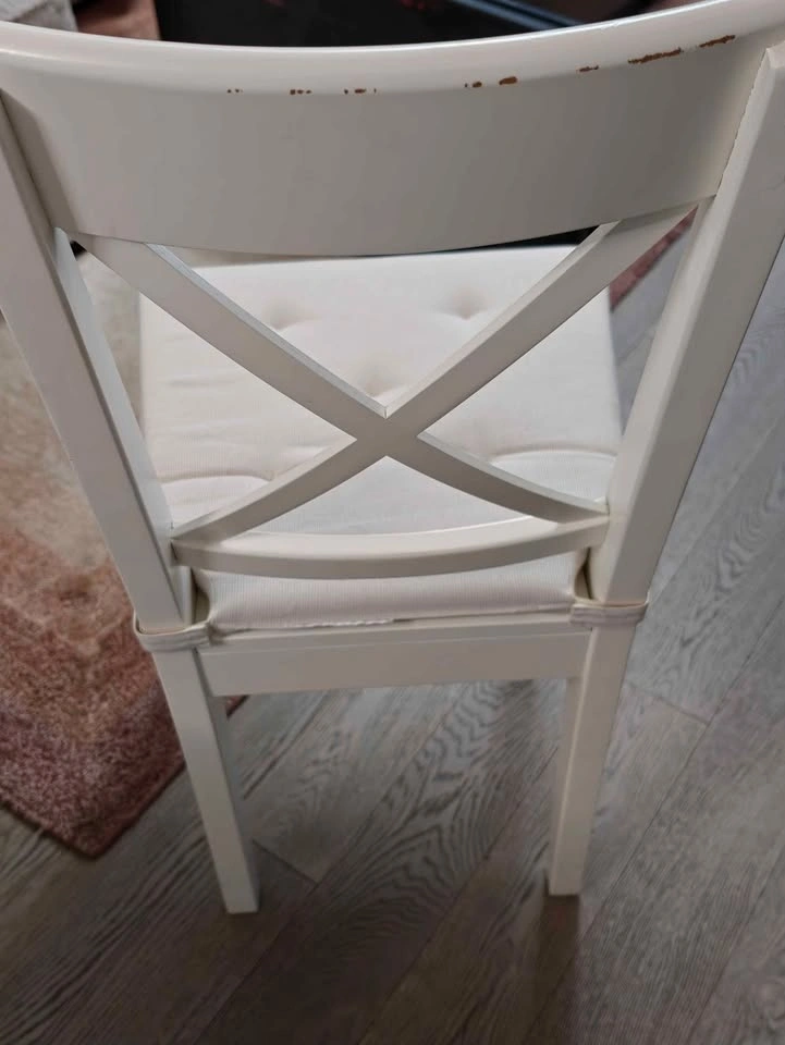 IKEA Dining Chair IN GOLF - White - photo 4