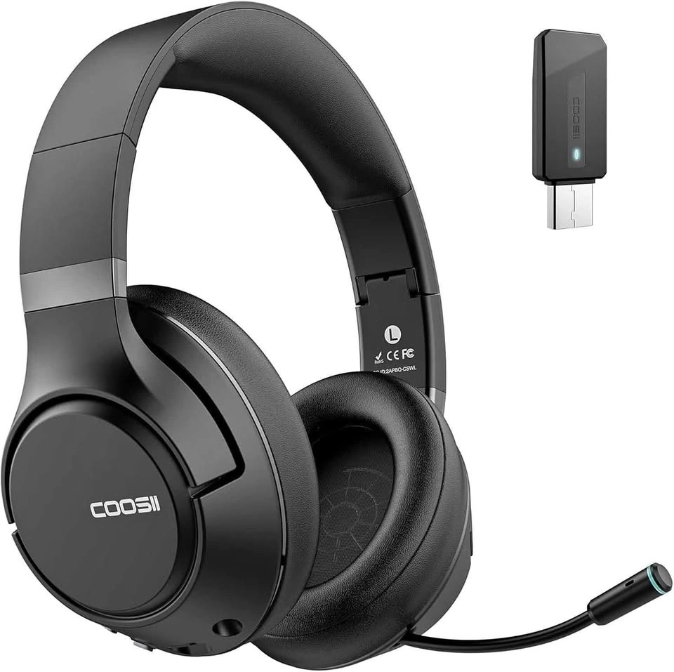 Wireless Headphones Bluetooth with Mic and Noise Cancelling - Ne