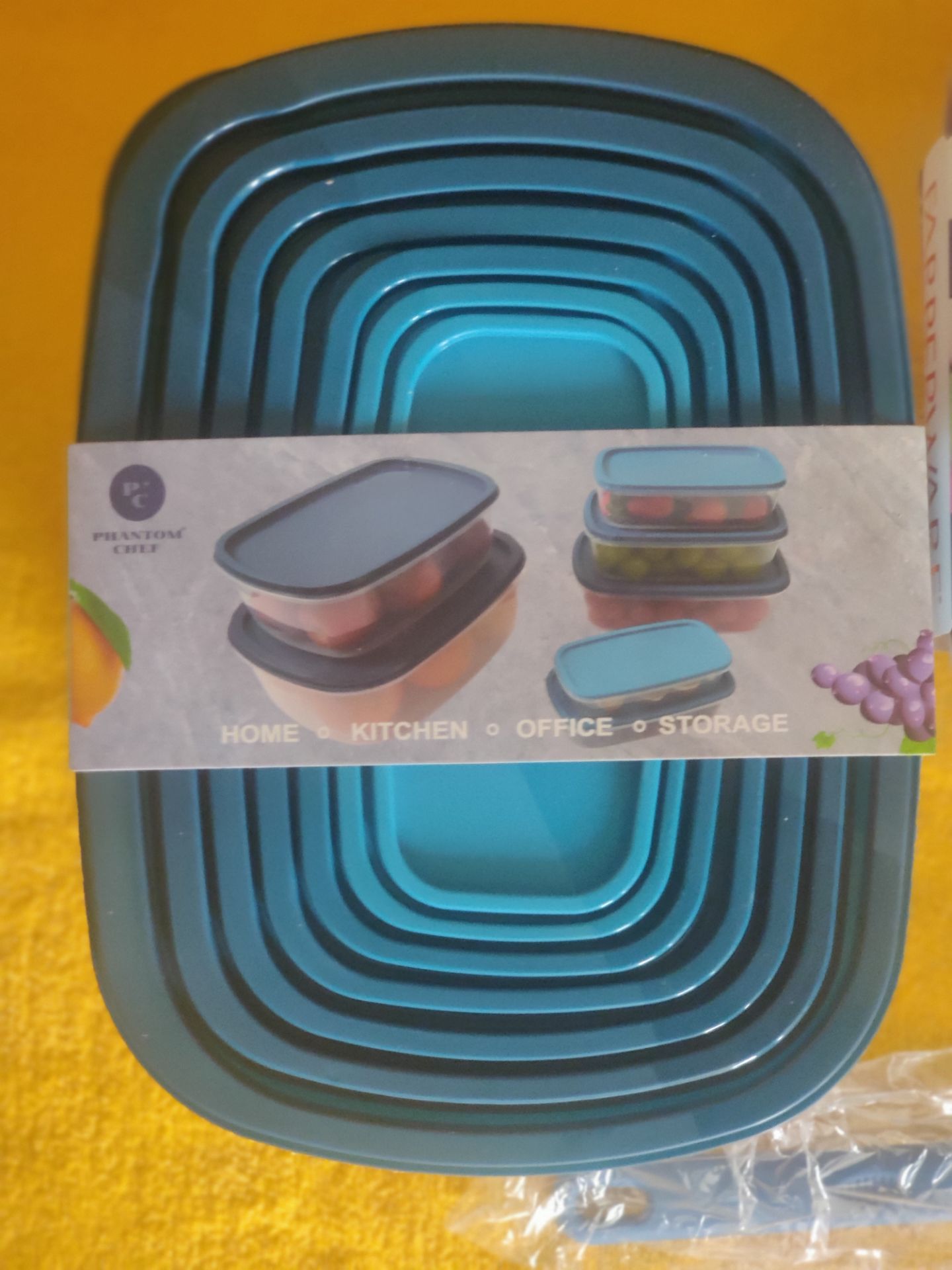 Phantom Chef Nesting Food Storage Container Sets