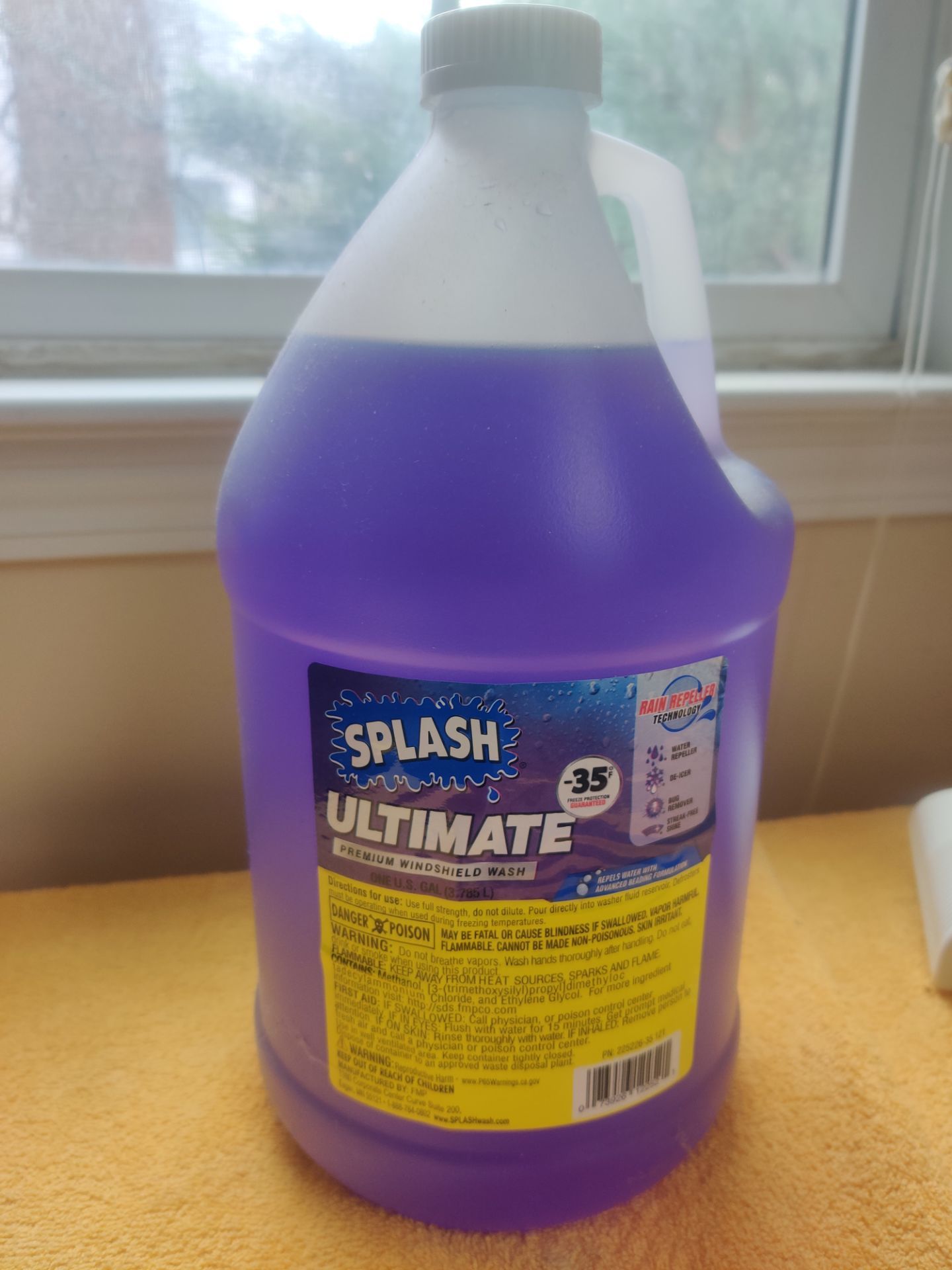 Splash Ultimate Premium Windshield Wash -35°F Each-$4