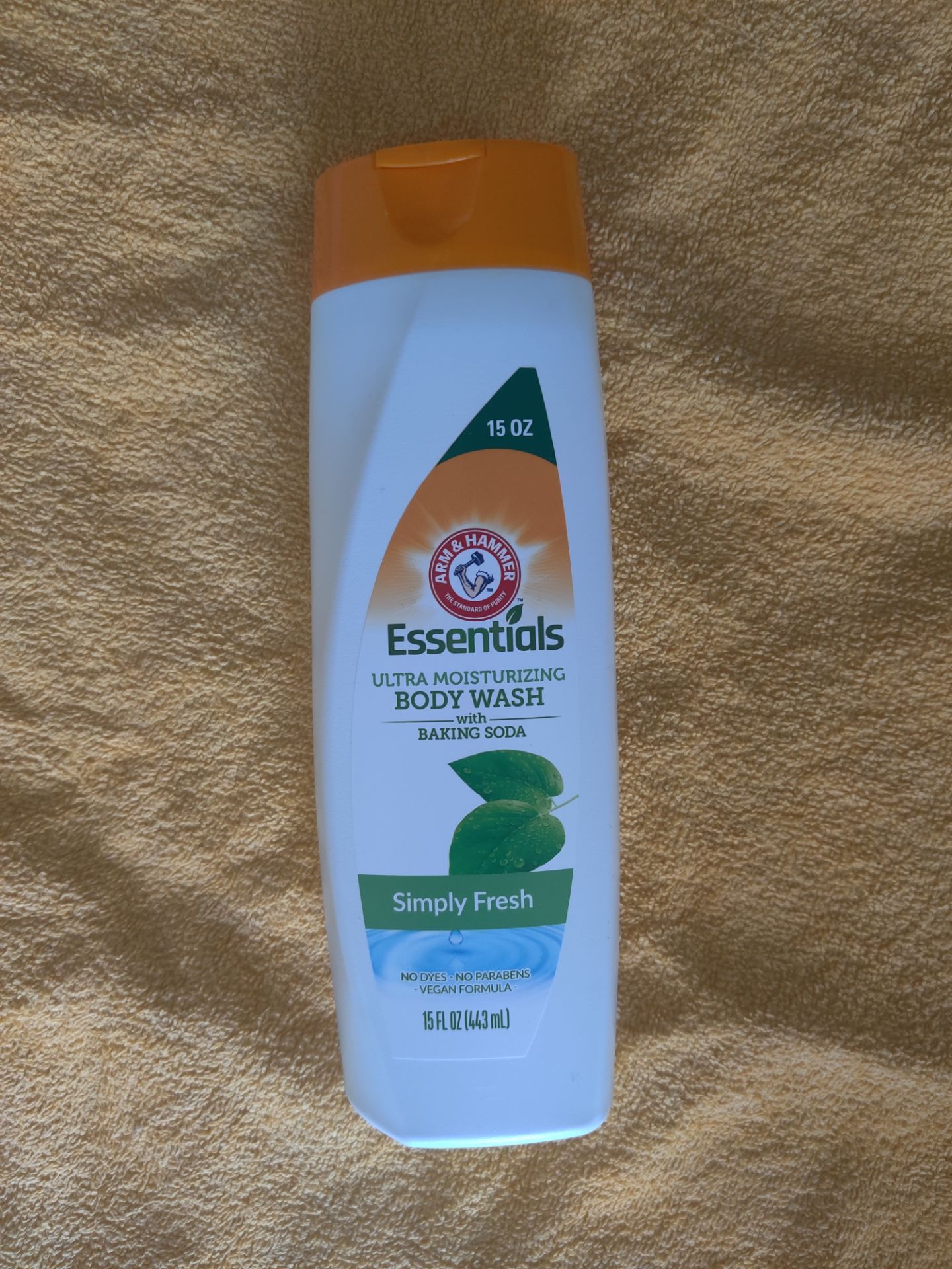 Arm & Hammer Essentials Body Wash Simply Fresh
