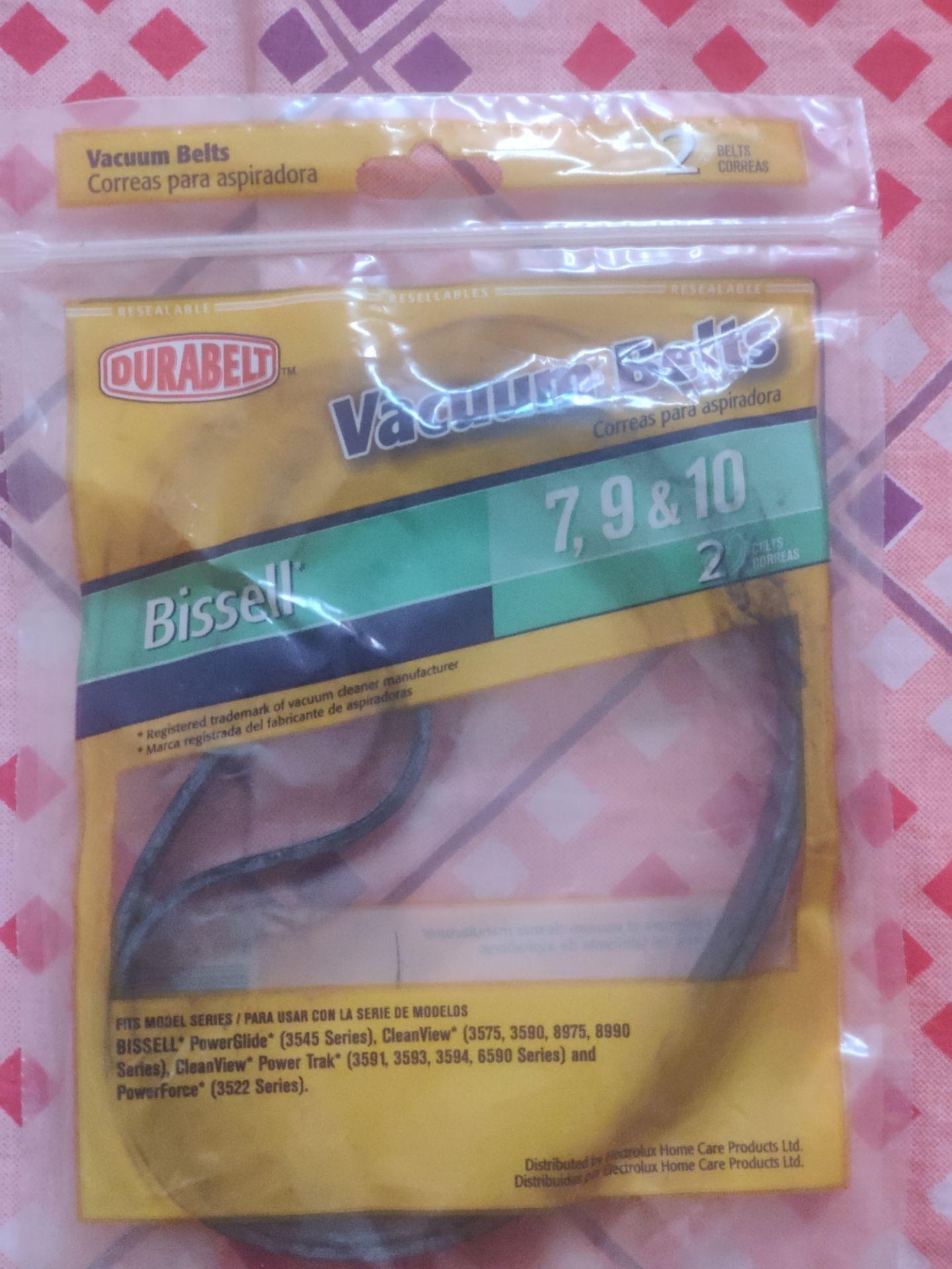 Durabelt Bissell Vacuum Belts Style 7, 9 & 10