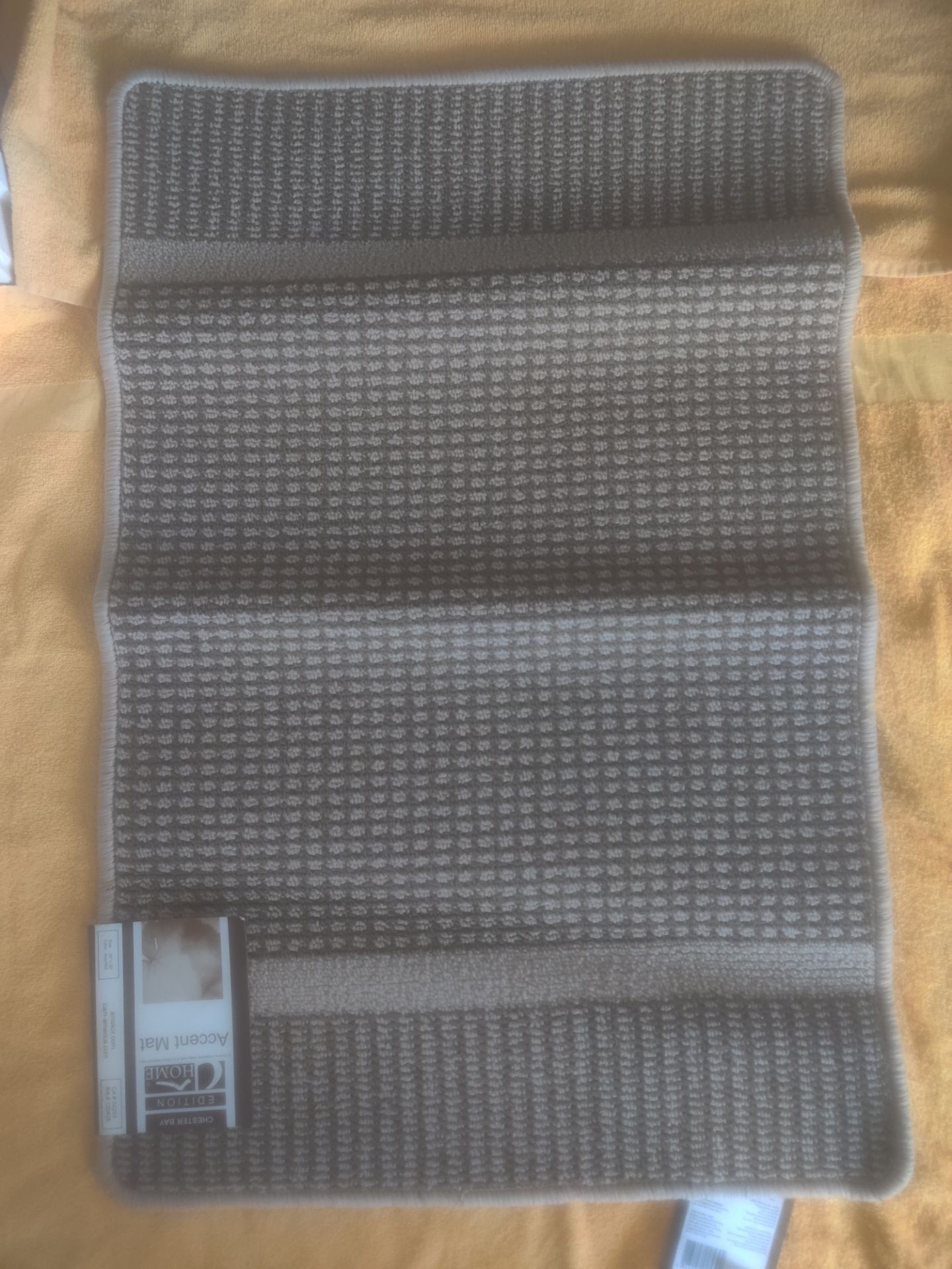 Premium Grey Accent Mat | Soft, Stylish & Durable