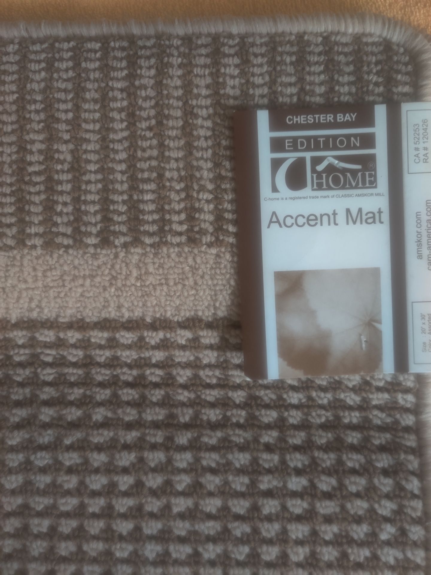 Premium Grey Accent Mat | Soft, Stylish & Durable - photo 2