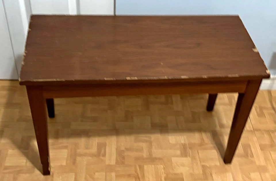 Brown Storage Bench