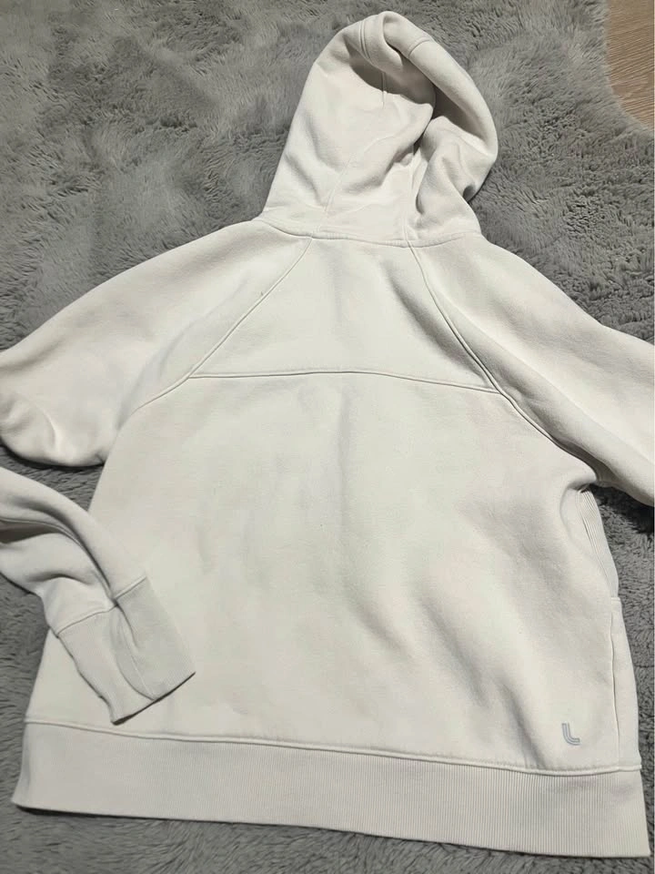 Lole hoodie beige size small - photo 2