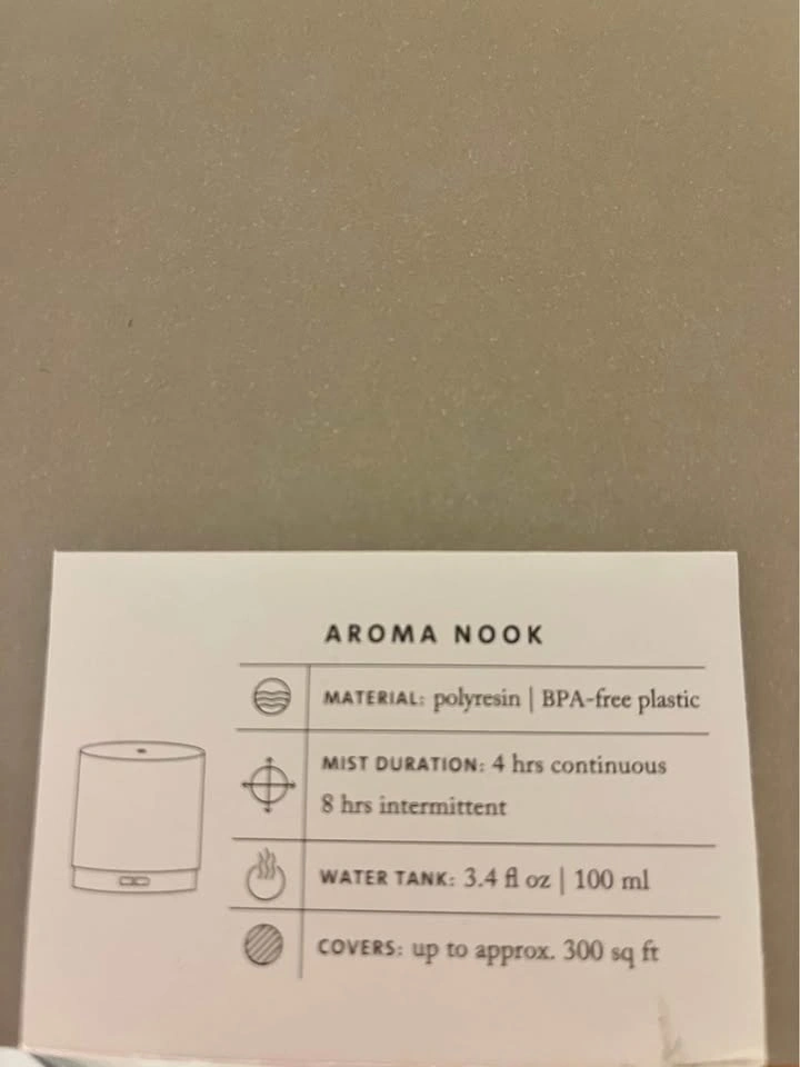 Saje Aroma Nook Diffuser (Vanilla Edition) - photo 2