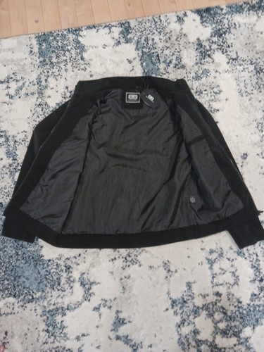 Benjamin Black Bomber Jacket Stand-Up Collar Full Zip L - photo 2