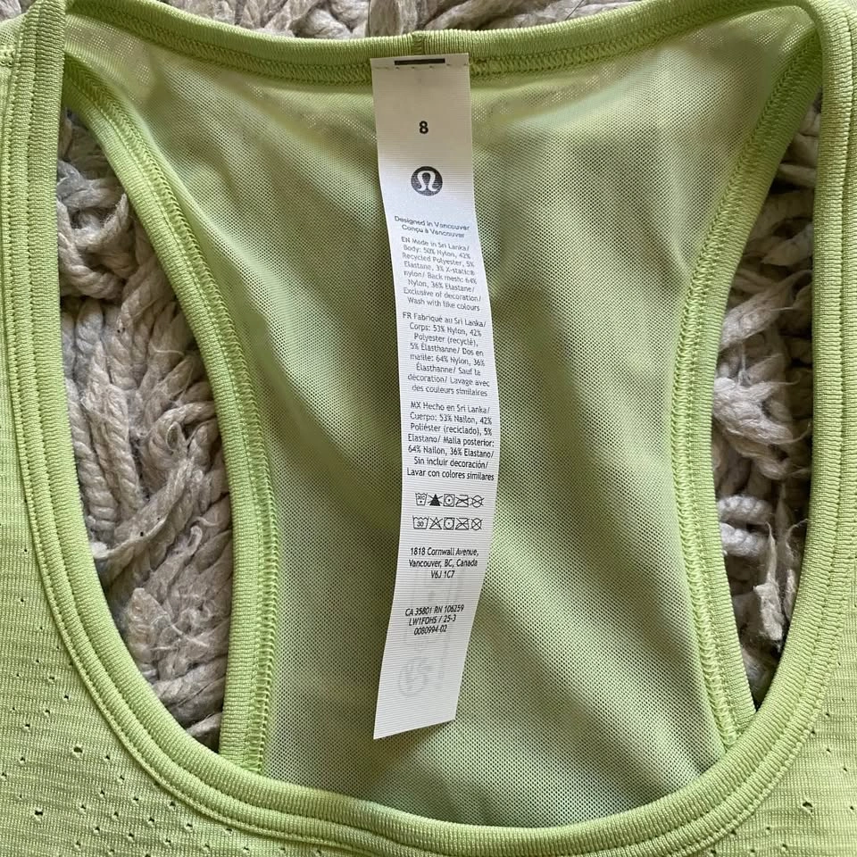 Lululemon Swiftly Tech Racerback Tank Top - Size 8 - photo 3