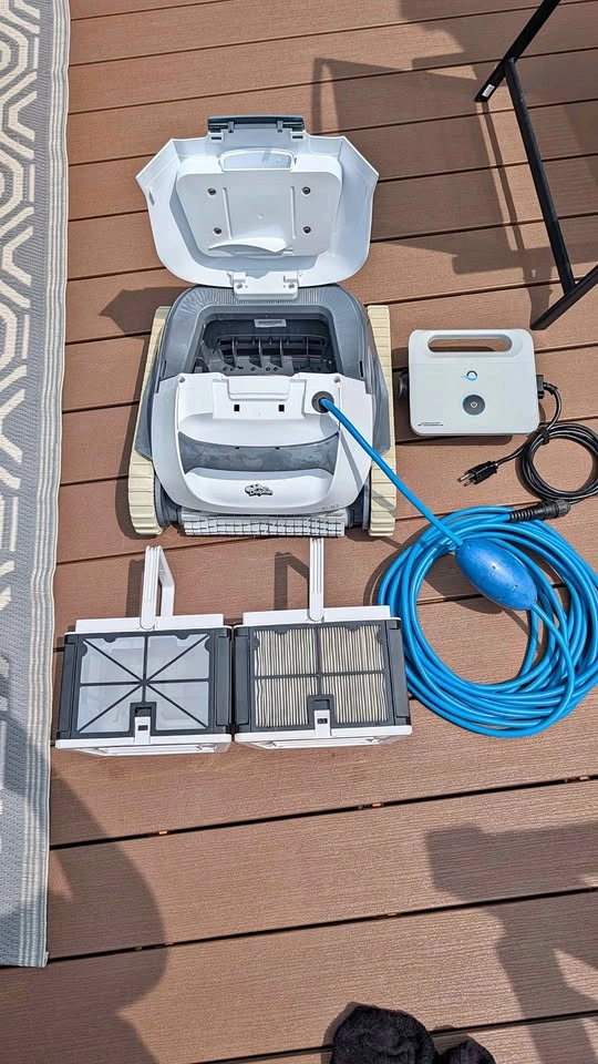 Maytronics Dolphin E10 Robotic Pool Cleaner w/ filters