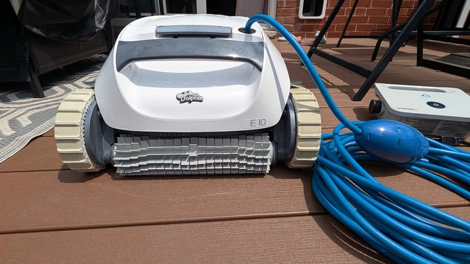 Maytronics Dolphin E10 Robotic Pool Cleaner w/ filters - photo 2