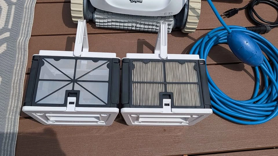 Maytronics Dolphin E10 Robotic Pool Cleaner w/ filters - photo 3