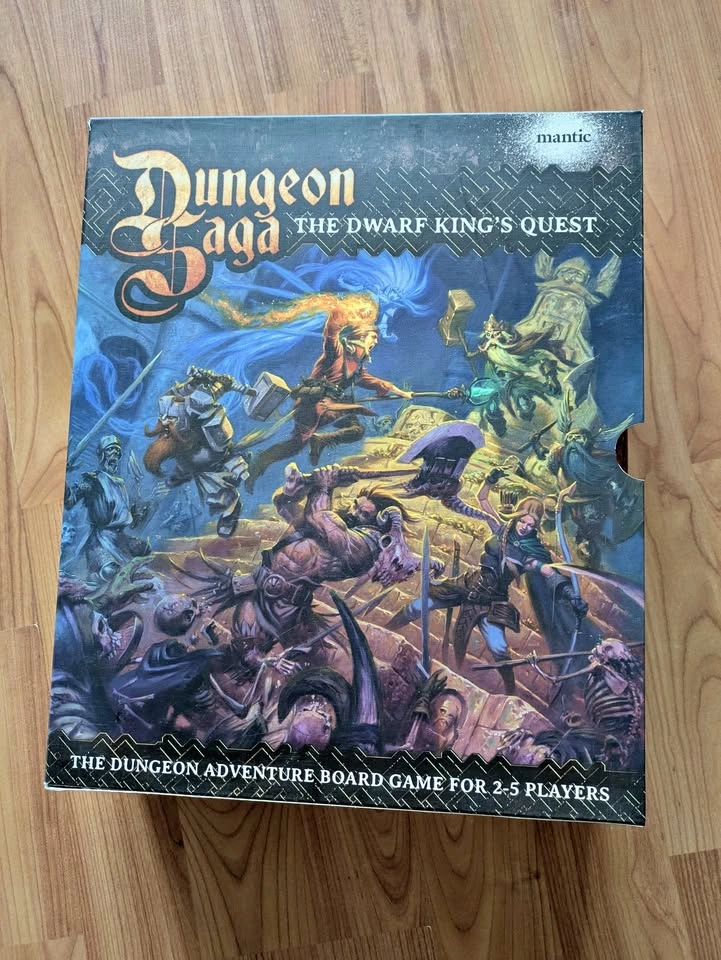 Dungeon Saga (The Dwarf King's Quest) KS edition Board Game