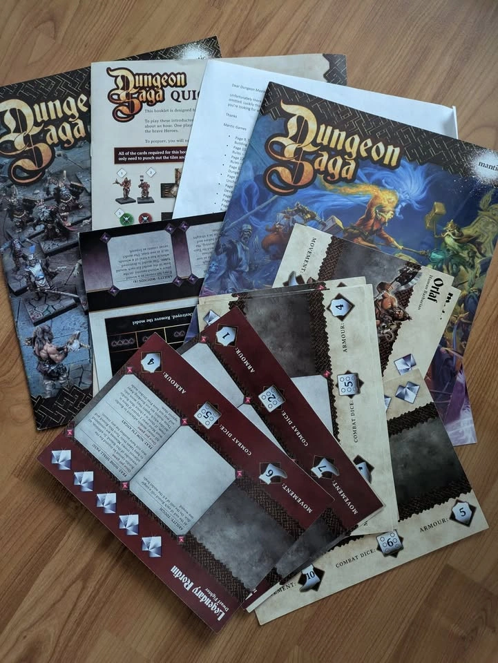Dungeon Saga (The Dwarf King's Quest) KS edition Board Game - photo 4