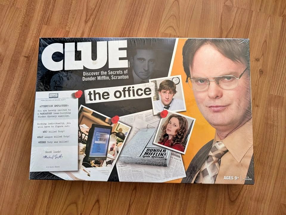Clue - The office (new in wrap) board game