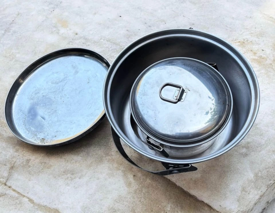 Stainless Steel Camping Cookware Set - photo 4