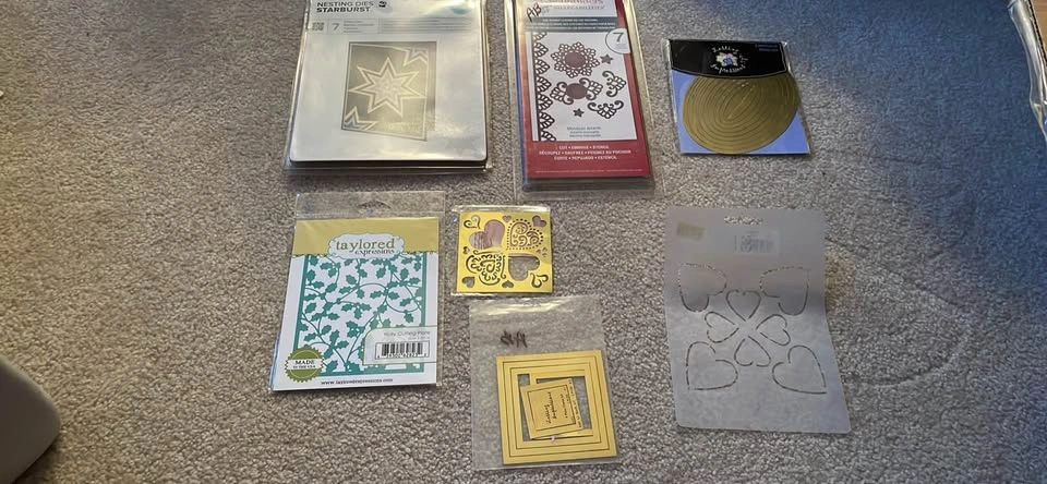 Taylored Expressions and Spellbinders Crafting Dies and Stencils