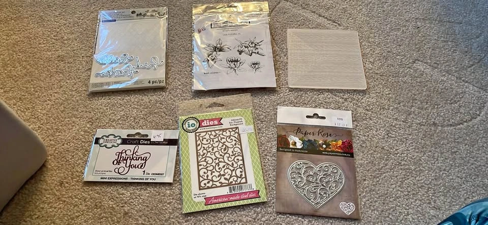 Crafting Dies and Embossing Folder Bundle
