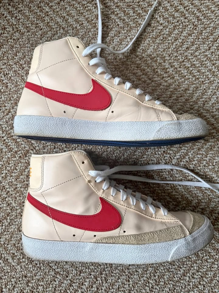Nike Blazer Mid 77 Vintage Guava Ice Red Blue Womens Size 8 - photo 2