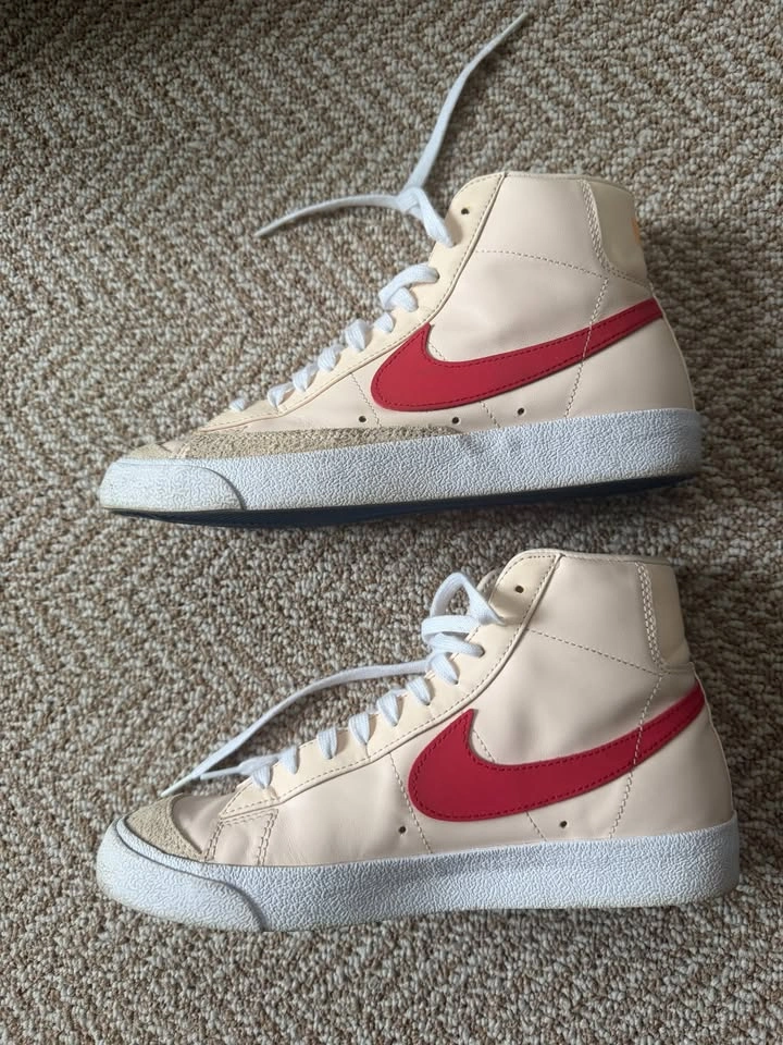 Nike Blazer Mid 77 Vintage Guava Ice Red Blue Womens Size 8 - photo 5