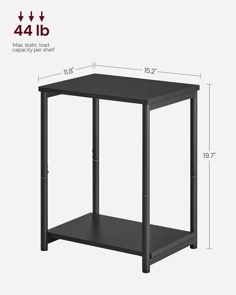 Set of 2 Side Tables | End Tables *UNASSEMBLED* - photo 3