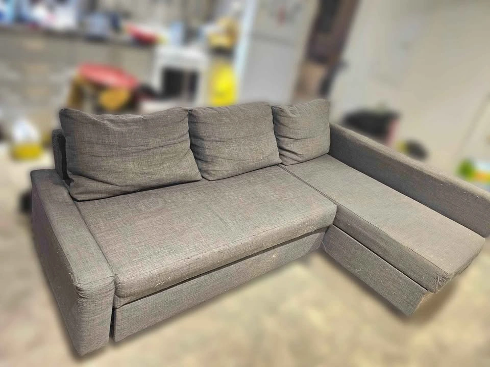 IKEA FRIHETEN Scratched up Couch - photo 5