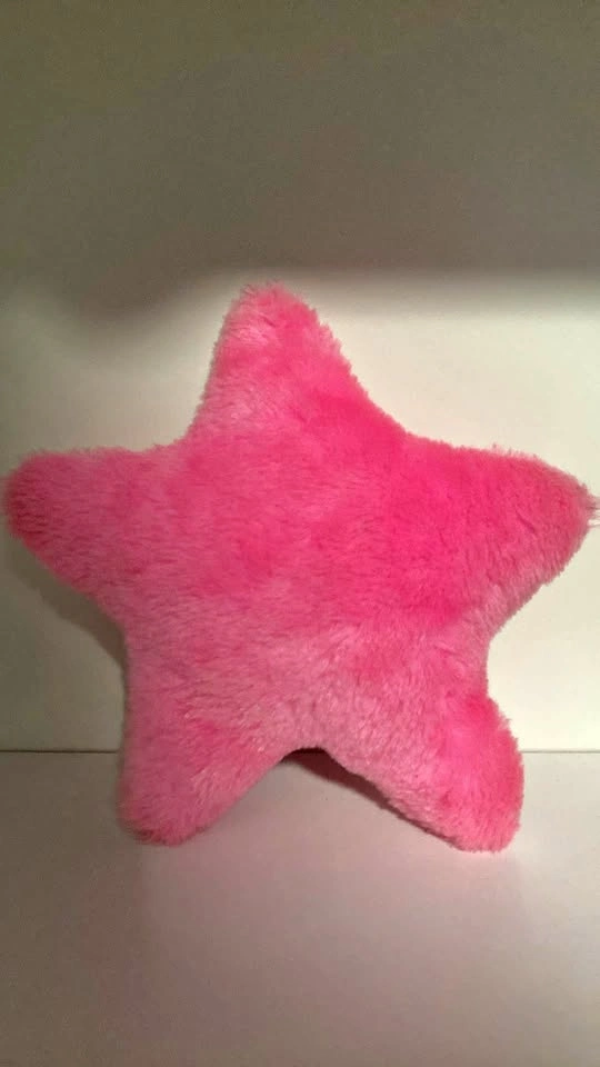 Pink Star Plush Stuffy