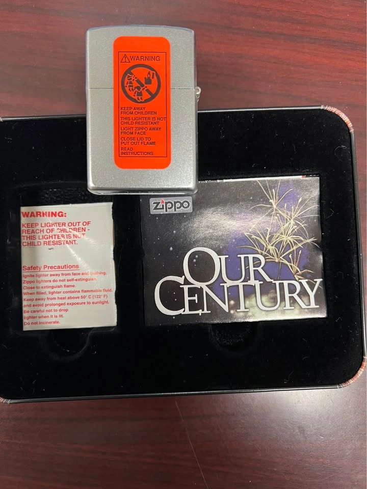 ZIPPO Our Century Collectible XV 1999 Limited Edition - photo 2