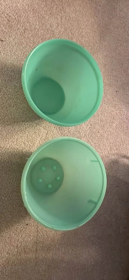 Set of 2 Mint Green Plastic Mixing Bowls - photo 2