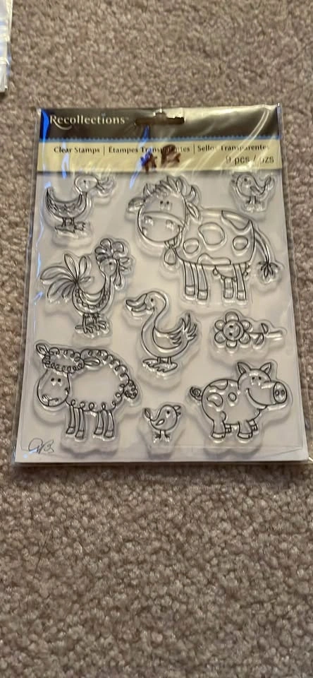 Kaisercraft and Recollections Clear Stamp Sets - 4 Packs - photo 4