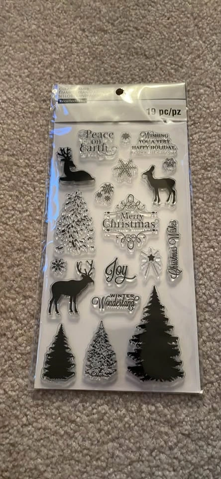 Kaisercraft and Recollections Clear Stamp Sets - 4 Packs - photo 5