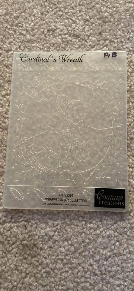 Couture Creations and Craft Concepts Embossing Folders - photo 5