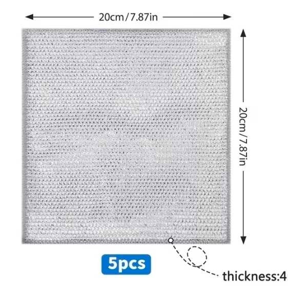 Kitchen Grease Filters 50 pcs