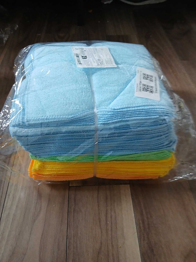 50 Microfibre Cleaning Cloths