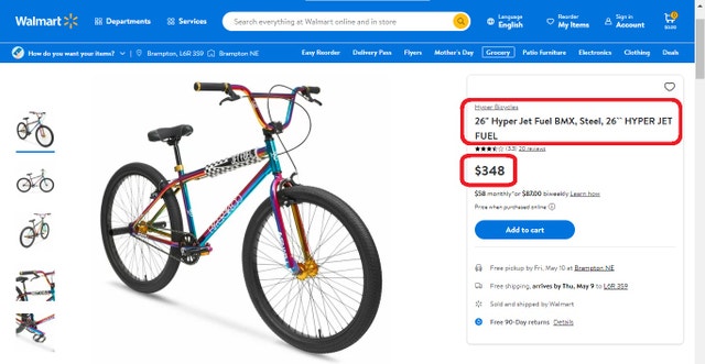 BRAND NEW 26" HYPER JET FUEL BMX BIKES: $200 EACH - photo 4