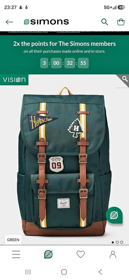 Herschel Backpack