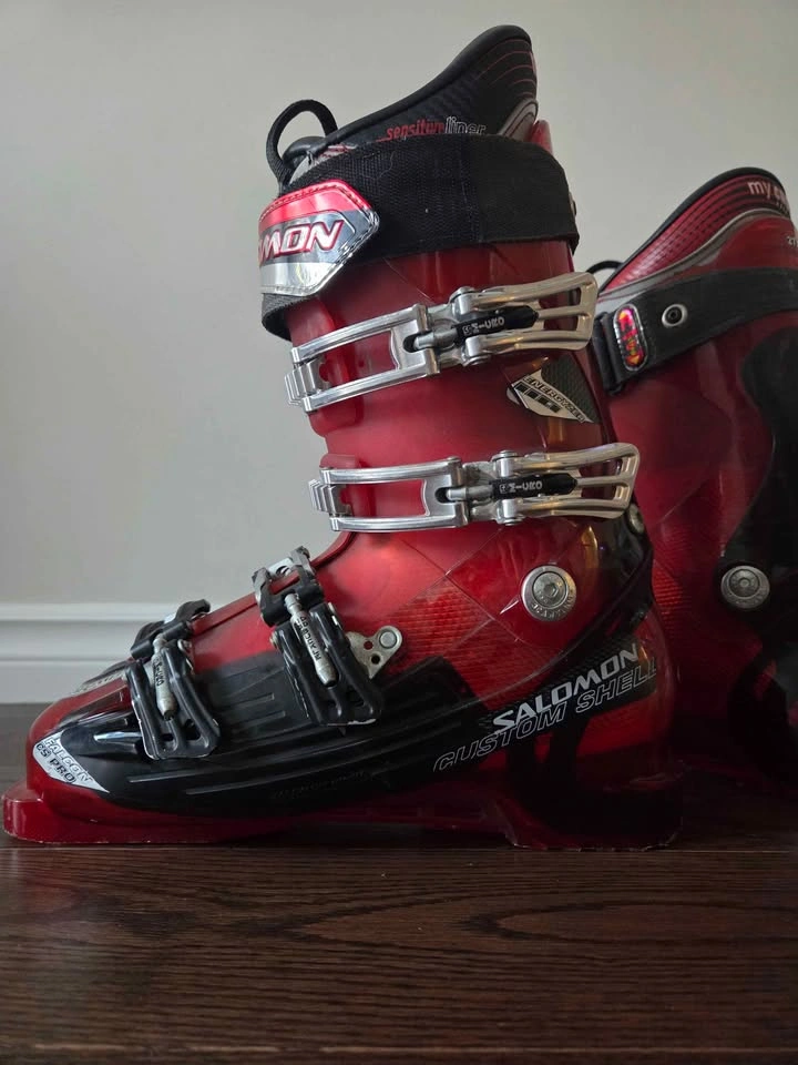 2 Pairs Ski Boots: Salomon Falcon CS Pro & Head EzOn 7.0 - photo 3